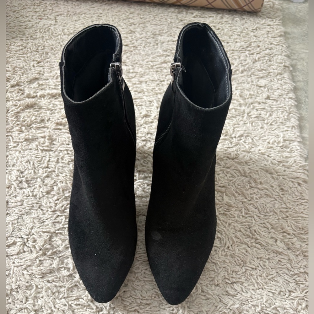 SHEIN Black Ankle Booties